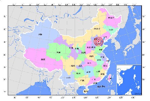 河北唐山發(fā)生4.1級(jí)地震 北京天津等地有震感