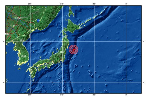 日本本州島發(fā)生7.1級(jí)強(qiáng)烈地震