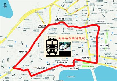 青島火車站周邊劃出整治圈 治理強(qiáng)買強(qiáng)賣出租挑客