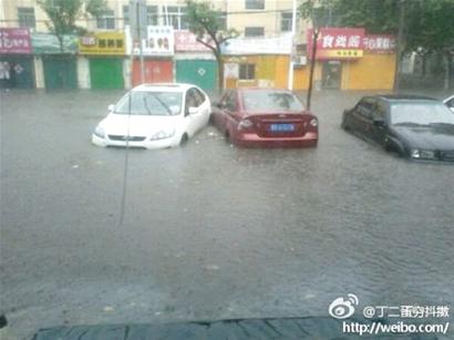 膠南遭遇200年來最強暴雨