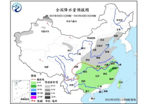 北方局地降溫達10度 南方大部地區(qū)依舊陰雨頻繁