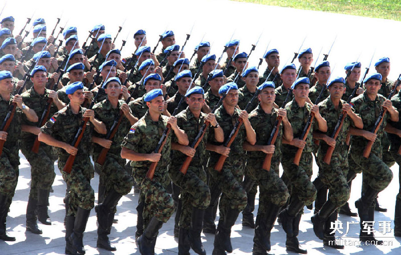 走進(jìn)抗戰(zhàn)閱兵外軍方隊營地 拍遍17國外軍訓(xùn)練